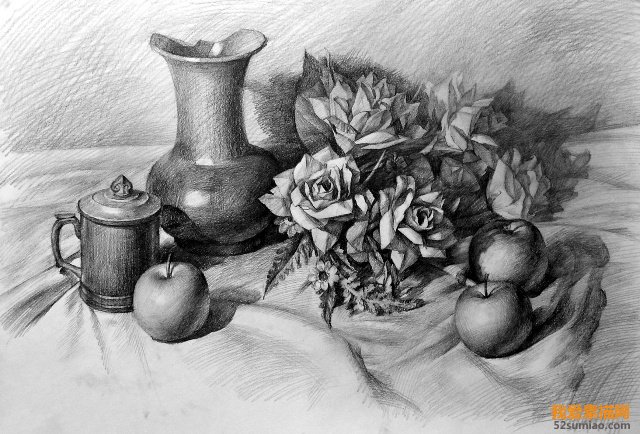 素描語言中常見的三種表現手法