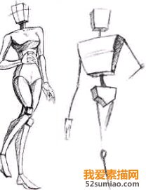 人體藝術素描——素描基礎上的藝術加工