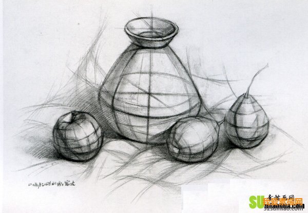 素描的空間關系