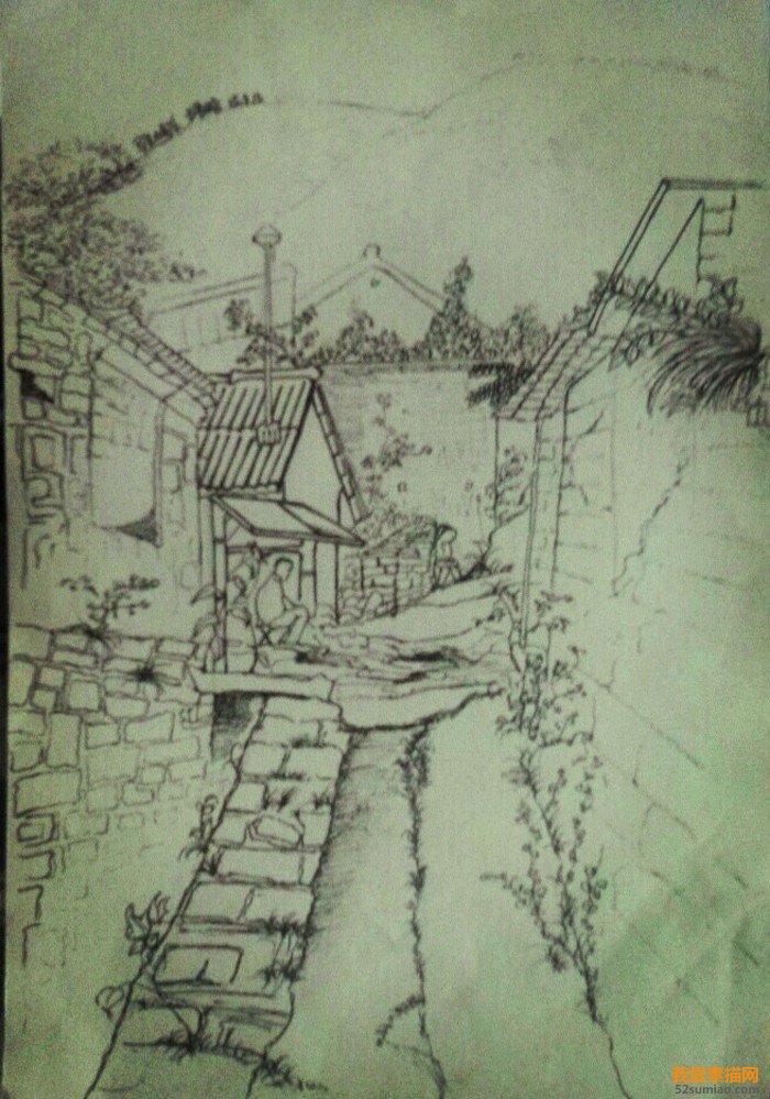 鉛筆素描風(fēng)景畫是對于鉛筆素描的質(zhì)樸加以肯 定,然而對于素描鉛筆的運用技巧和方法有很多。 首要的是需要了解素描鉛筆產(chǎn)生及素描鉛筆運用的 方法,對于在繪畫的過程中各種基本知識更是需要 掌握的,不能急于求成,更不能過于心切。繪畫是 一個經(jīng)驗積累的過程,熟練掌握繪畫手段就能心想 手到;如果沒有堅實的基礎(chǔ)功底那么如何談提升 呢?為此,本文介紹一些有關(guān)繪畫基礎(chǔ)和繪畫技巧 方面的知識。 一、鉛筆素描的起源 1.繪畫鉛筆的產(chǎn)生 l 7世紀西歐才止式用鉛筆進行鉛筆素描風(fēng)景畫,因為以石墨為內(nèi)芯的鉛筆無論從硬度到對線條 的處理都具有其他類型的筆無法比擬的優(yōu)勢。然而 最初鉛筆并沒有用于繪畫素描風(fēng)景畫上,‘E:frl大多 是完成一些草圖繪畫方面的丁作,因為那時候的鉛筆硬度滿足不了繪畫的要求。 2.繪畫鉛筆產(chǎn)生對于鉛筆素描的影響 18世紀一位叫一當(dāng)?shù)陌l(fā)明家,他把石墨和黏土 的混合,達到了一定標準,從此繪畫鉛筆產(chǎn)生廠。 它們在繪畫界被推崇到了相當(dāng)高的地位,許多流派 的大師都運用繪畫鉛筆完成了不朽的鉛筆素描畫。 在繪畫界繪畫鉛筆的發(fā)明是一個質(zhì)的飛躍,然而如 何更好地運用繪畫鉛筆描繪出精彩的畫面則是需要 作畫者量的積累。 二、鉛筆素描風(fēng)景畫的藝術(shù)性 1.繪畫的語言性、表達性 Sketch,素描。素描,顧名思義,是用簡單的 顏色對被畫對象的形態(tài)、輪廓、體積、結(jié)構(gòu)、質(zhì)感 的基本描繪。然而素描并不是簡單的線條疊加,而 是簡潔的線條構(gòu)成的一幅完整的作品。 素描起源于15世紀歐洲文藝復(fù)興時期,人們在 素描繪畫中發(fā)現(xiàn)素描的魅力所在,然而素描也是人 類歷史上最早的繪畫藝術(shù)形式,也是最美好的人類 藝術(shù)的語言。素描的種類包括很多,它不單單是鉛 筆繪畫,還包括所有用單一顏色繪畫的形式。以我 的觀點來看,素描并不是注意那些許多外在的色彩 以及繪畫總體的繪畫形式,素描最主要的是被畫物 體的神態(tài)和造型。一幅畫,沒有絢麗的顏色,沒有 過多的修飾物,那么用什么來傳達繪畫者的語言 呢?那就是神態(tài)。神態(tài)就像一幅畫的靈魂,靈魂是 牽引整幅畫成敗的關(guān)鍵。如果一幅畫構(gòu)圖完整,線 條規(guī)整,只有神態(tài)沒有完全表達意圖,誰能晚這是 一幅完美的畫?這就是我想說的繪畫語言。 有許多名畫也許人們并不能讀懂它91、在的塑 形,但是有時卻能看懂內(nèi)在神態(tài)。神態(tài)是一種抽象 的所在,更是無法用幾個簡單的文字能描繪的。繪 畫的語言性、表達性的特點就在于此。當(dāng)一幅畫畫 到了極點,你會覺得語言是蒼白的,所有的表達也 是多余的,這可能就是所謂的“只可意會不可言傳” 的意境吧。也許是寥寥幾筆的線條就會傳達出不一 樣的信息。同樣是線條,同樣的顏色,作品其中的 意味卻是完全不同的。 2.素描形體塑造 素描的形態(tài)對于被畫物來講就是最關(guān)鍵的因 素,也是為了接下來的繪畫的基礎(chǔ),如果沒有一個 好的造型就不會有一個完整的圖畫。神態(tài)很重要, 塑形貝|J與神態(tài)旗鼓相當(dāng)?shù)闹匾R粋€好的形態(tài)會使 觀察者更加愿意進一步地欣賞作品,以至體會作畫 人的心態(tài)。素描造型最基本的方面無外乎點、線、 面、立體效果、色彩飽和程度等,當(dāng)自如地把握這 些方面的時候,素描的造型就會更加干凈,給人一 種清晰的感覺。線條的走向,以及線條的緊密都會 影響整個繪畫的塑形。因此素描的形體塑造是相當(dāng) 重要的方面。素描的形體塑造對整個繪畫的影響是 非常大的,它會直接影響到素描的整體形象,對于 繪畫的整體性有很大的影響。俗話說,素描形象影 響素描神態(tài),這就可見素描對于塑形是多么重要 了。 三、鉛筆素描風(fēng)景畫的技巧與方法 1.素描畫前觀察以及線條排布 素描畫前觀察是學(xué)習(xí)素描的起點,無論學(xué)習(xí)什 么,繪畫也好,語言也好,所有學(xué)爿的前期準備都 是觀察。觀察能使你理解從什么角度畫畫是最佳狀 態(tài),什么樣的表達方式是最佳詮釋。成語“胸有成 竹”就是繪畫前觀察的最佳狀態(tài),畫前觀察是在內(nèi) 心里給要畫的東西定位,在心里打下_r草稿。當(dāng)提 起筆把心中的東西落實到紙上的時候就會比邊想邊 畫更具有整體性。在畫前還要做的準備就是練習(xí)線 條的排布,線條的排市決定素描繪畫的畫面質(zhì)感。 在需要強調(diào)的地方線條要加密,使明暗對比強烈。 暗面、灰面以及亮面的表現(xiàn)都是靠逐個的線條排布 進行。畫線條一定要果斷,不能猶猶豫豫,那樣畫 出來的東西才i夠干凈,給人一種不夠果敢的感覺。 2.風(fēng)景透視畫法 透視畫法是繪畫要具備的基本素養(yǎng),不僅僅是 為了繪畫素描風(fēng)景畫而作的準備。養(yǎng)成透視觀察的 思想,無論畫什么樣的事物,如果單純地為了畫畫 而畫畫,那樣的畫成形會有一種不接近現(xiàn)實的感 覺,不夠立體就是這種繪畫最大的表現(xiàn)。 透視畫法是繪畫的必修課,如果不會透視畫法 就沒法正確地塑形,有時候憑想象的繪畫不一定符 合正常的科學(xué)性。視覺效果是為了讓繪畫達到在人 眼看到的與繪畫成圖效果一致,然而想要達到最準 確的塑形是需要長期練習(xí)的。 3.運用明暗對比表現(xiàn)圖畫的飽滿 熟練地運用明暗間的對比也是繪畫的基本功 底,因為無論是素描還是其他繪畫,只要是繪畫就 要有明暗。明暗是生活中正常的視覺效果以及生活 現(xiàn)象,如果沒有明暗對比就不會有整幅畫的立體效 果。立體的效果和透視畫法是相輔相成的,然而明 暗對比是透視效果的延伸。對于素描風(fēng)景畫因為本 身顏色較為單一,如果不能熟練地運用明暗對比的 效果就很難使畫面真實。 繪畫者在作畫中很難把握神態(tài)處理,但是對于 簡蕈的明暗之間的對比就會更得心應(yīng)手些。神態(tài)把 握是在所有繪畫基礎(chǔ)上的另一方面的提升,然而如 果沒有良好的基礎(chǔ)神態(tài)也無從表現(xiàn)。就像建一座城 堡,地基根本就沒有打好,然后就開始粉飾大城堡, 91、表再怎么花哨它都是個殘次品,一陣風(fēng)吹雨打就 會使城堡毀于一旦。因此,所有基本的技巧都已經(jīng) 掌握后再考慮接下來的每一步。 4.鉛筆間的調(diào)換對于素描風(fēng)景畫的影響 鉛筆間的調(diào)換是對于明暗的補充,有人這樣 晚,“高手只用2B鉛筆就能畫出完美的作品”,我 有些不明白這句話的意思。這句話是為了證明只有 2B鉛筆作畫的人是高手呢?還是證明運用鉛筆調(diào) 換的人/fi是高手呢?其實在繪畫中,繪畫者完成一 幅完美的作品才是最終的目標,因此我認為運用鉛 筆的B數(shù)之間的轉(zhuǎn)換也并不是什么不對的事情。 關(guān)于鉛筆素描風(fēng)景畫只談理論是遠遠不夠的, 俗話說:“光說不練假把式。”在藝術(shù)方面天才是有 的,但是多數(shù)的天才也是經(jīng)過長年累月的練習(xí)積累 而成的,所以,在懂得運用技巧的同時還要不斷地 努力練習(xí)。