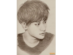 素描頭像繪畫結構與男女頭像的繪畫方法