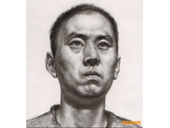 對人像素描構圖、上色、深入刻畫三個方面的