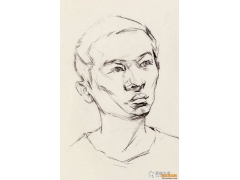 4步快速畫好素描頭像，精品學習步驟
