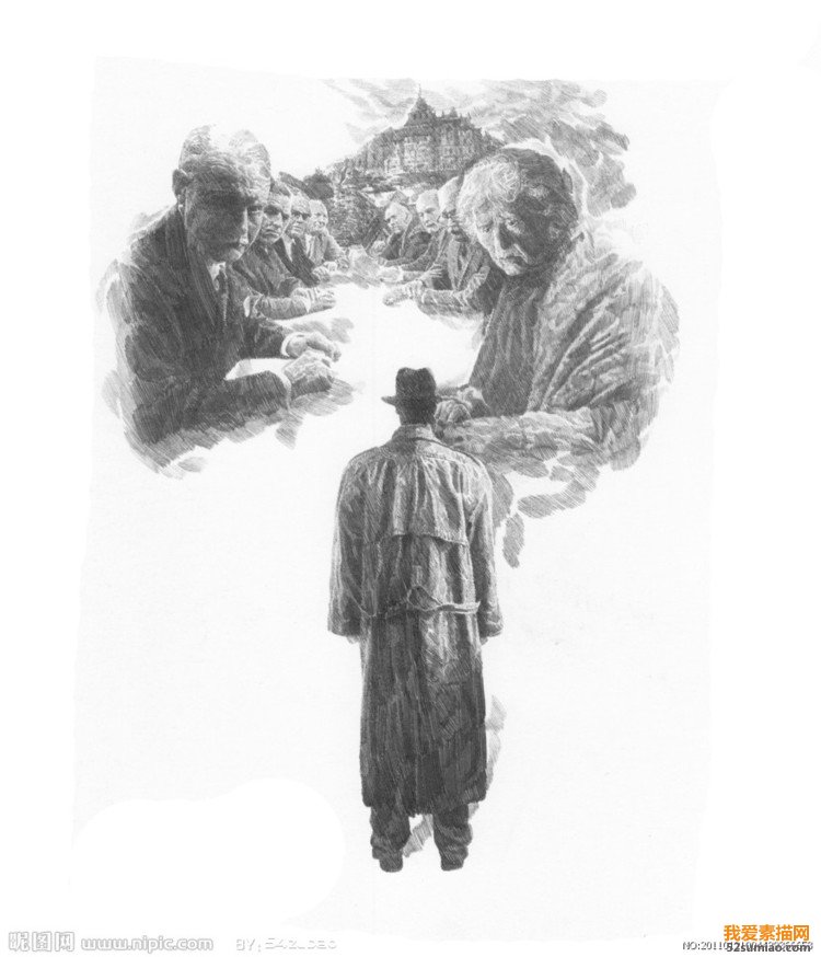 經典場景素描作品 - 石墨閣 - 石墨閣