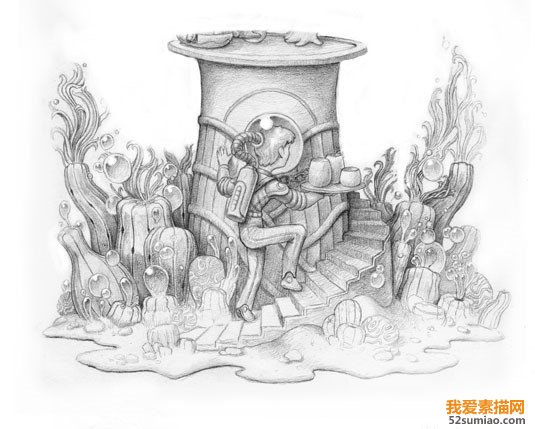 手繪知識，送給初學者的10個基礎素描技巧！_www.16xx8.com