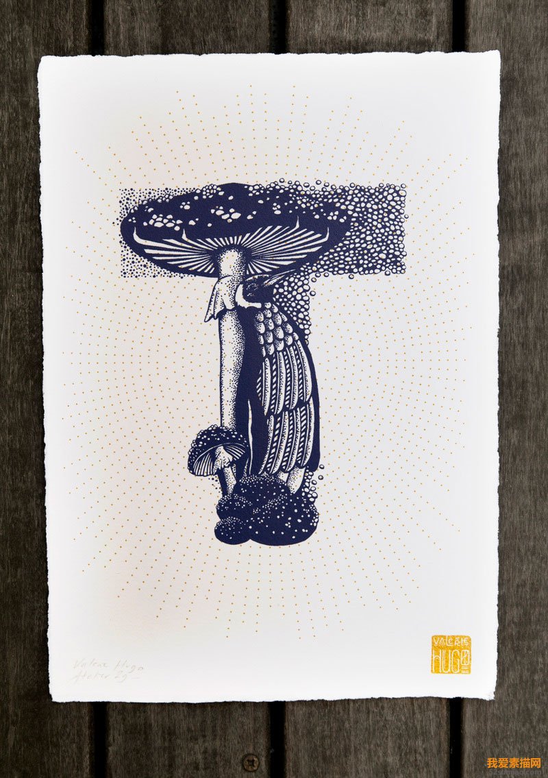 法國(guó)插畫家Valérie Hugo創(chuàng)意字母插畫欣賞
