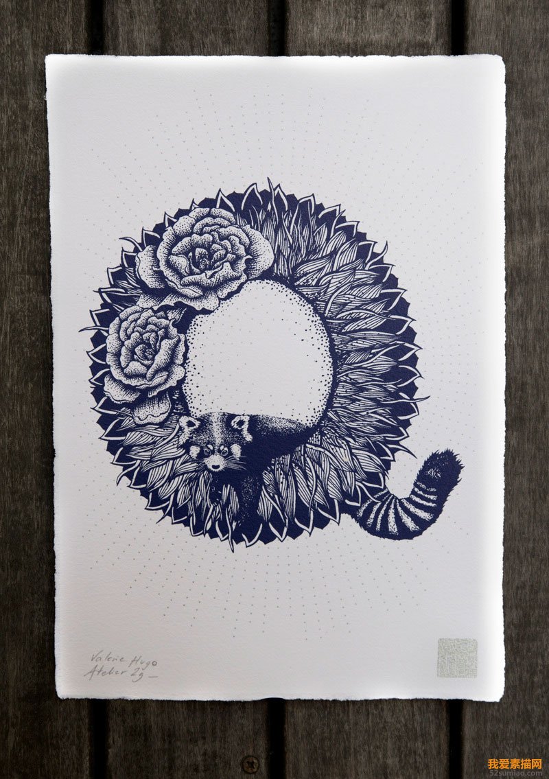 法國(guó)插畫家Valérie Hugo創(chuàng)意字母插畫欣賞