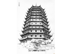 【鋼筆】杭州各個(gè)景點(diǎn)，你認(rèn)識幾個(gè)？