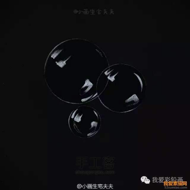 彩鉛手繪的泡泡(＞ڡ＜)【轉】 第2步