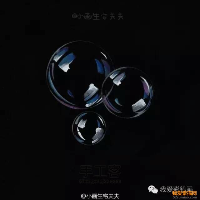 彩鉛手繪的泡泡(＞ڡ＜)【轉】 第5步