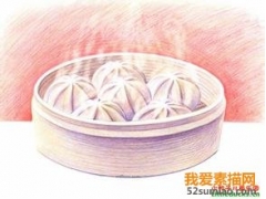 彩鉛素描｜當吃貨邂逅繪畫