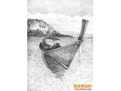 素描與彩鉛的兩個風景畫教程！