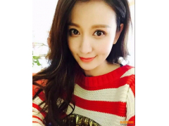 彩鉛畫——長發美女頭像