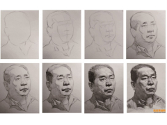 素描——造型嚴謹的頭像教程